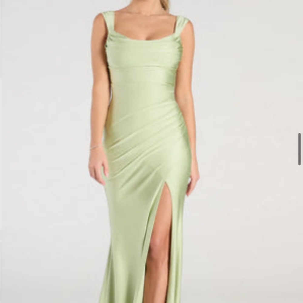 Windsor green prom dress